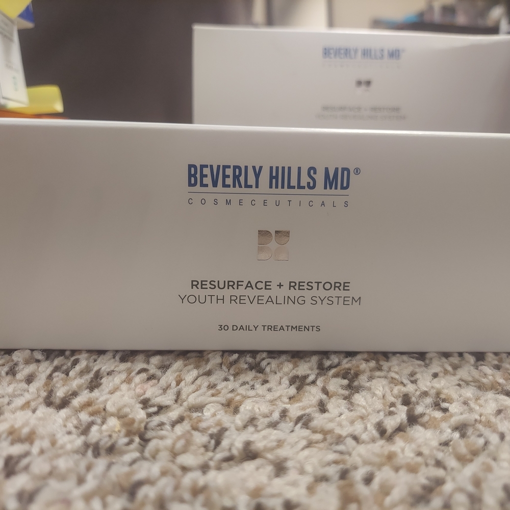 Beverly Hills MD Resurface + Restore Youth Revealing System X3, Plus Step 1 Mult